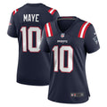 Drake Maye New England Patriots Women's Player Jersey - Navy