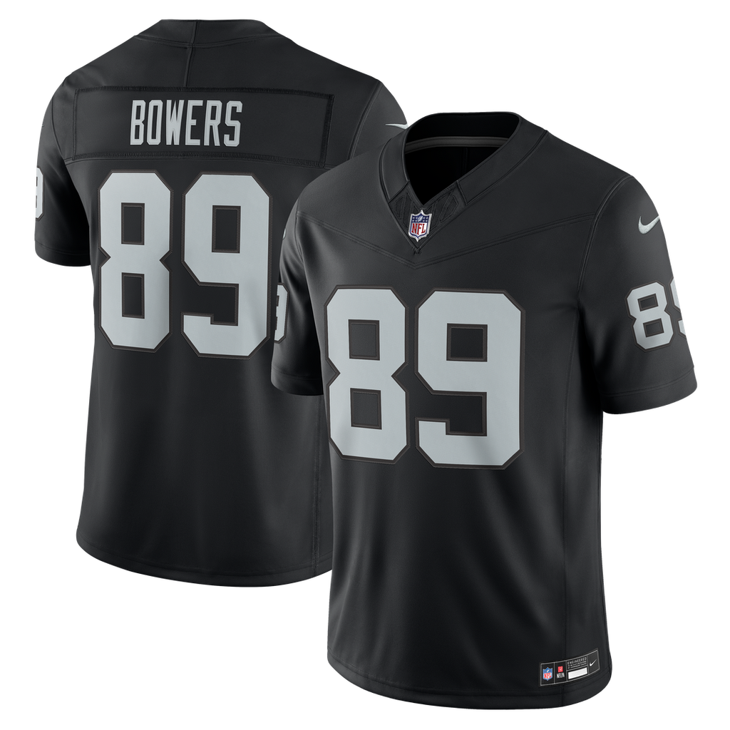 Brock Bowers Las Vegas Raiders Stitched Jersey - White