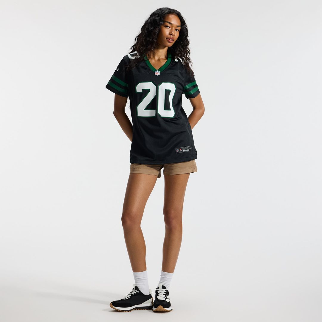 Breece Hall New York Jets Women's Alternate Jersey - Legacy Black