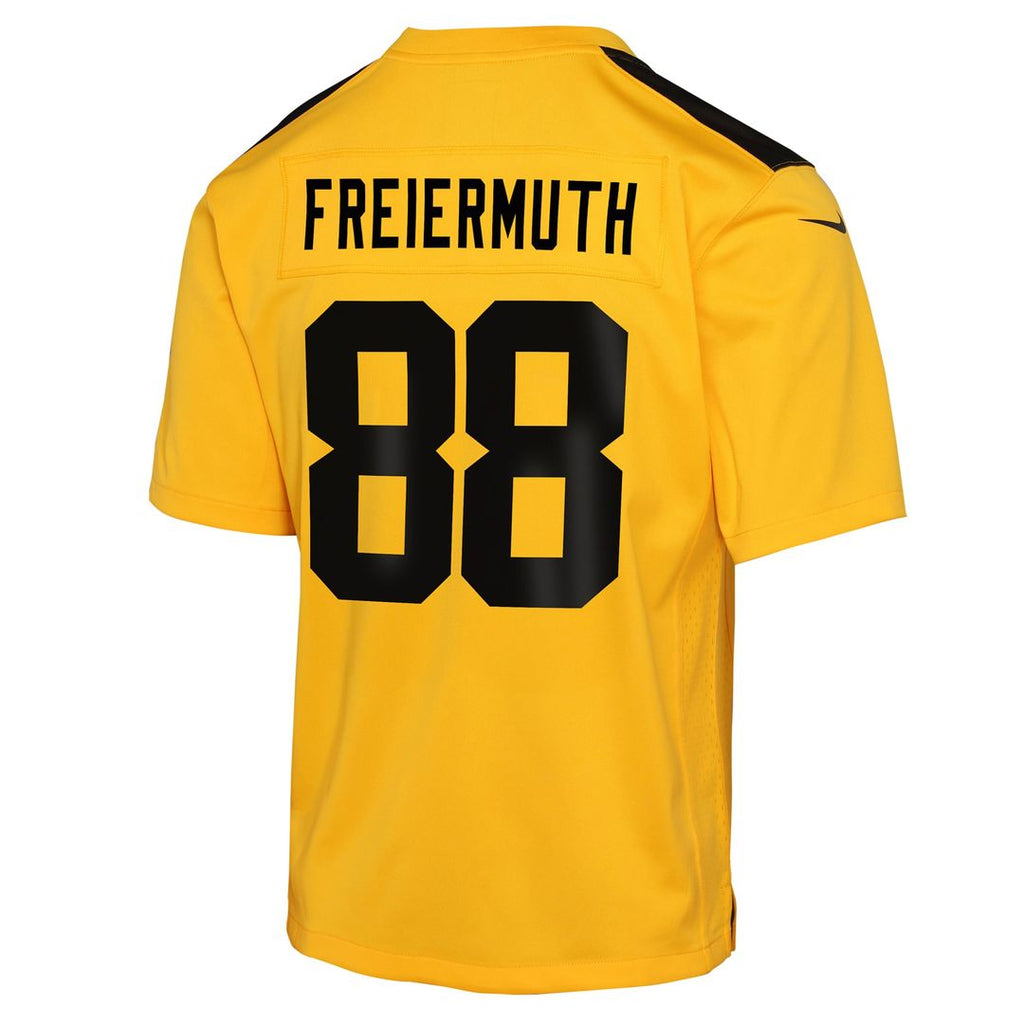 Pat Freiermuth Pittsburgh Steelers Youth Alternate 1933 Throwback Jersey - Gold