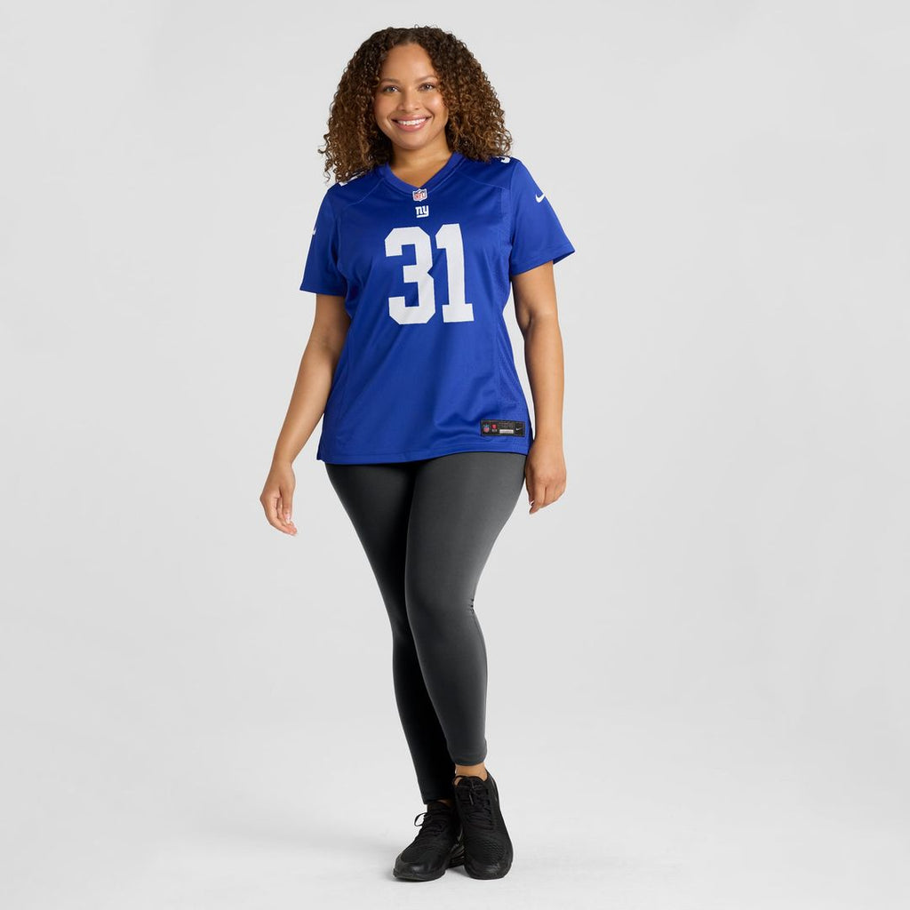 Nic Jones New York Giants Women's Team Jersey - Royal