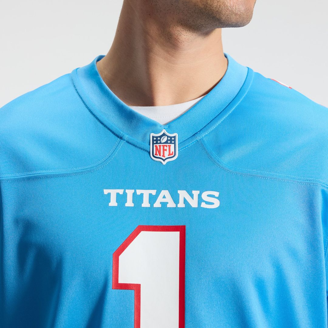 Cameron Ward Tennessee Titans Jersey - White