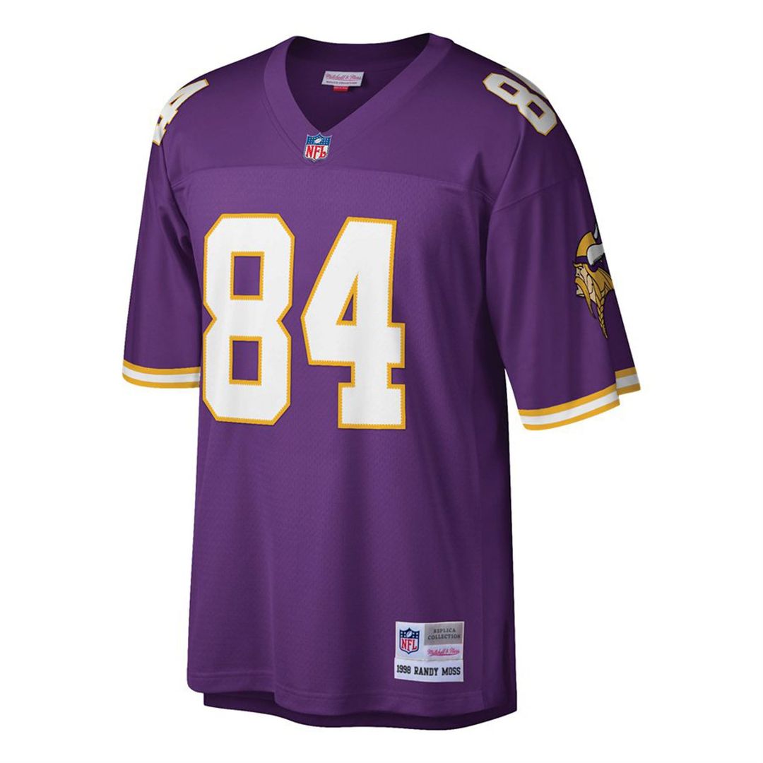 Randy Moss Minnesota Vikings Big & Tall 1998 Retired Player Jersey - Purple