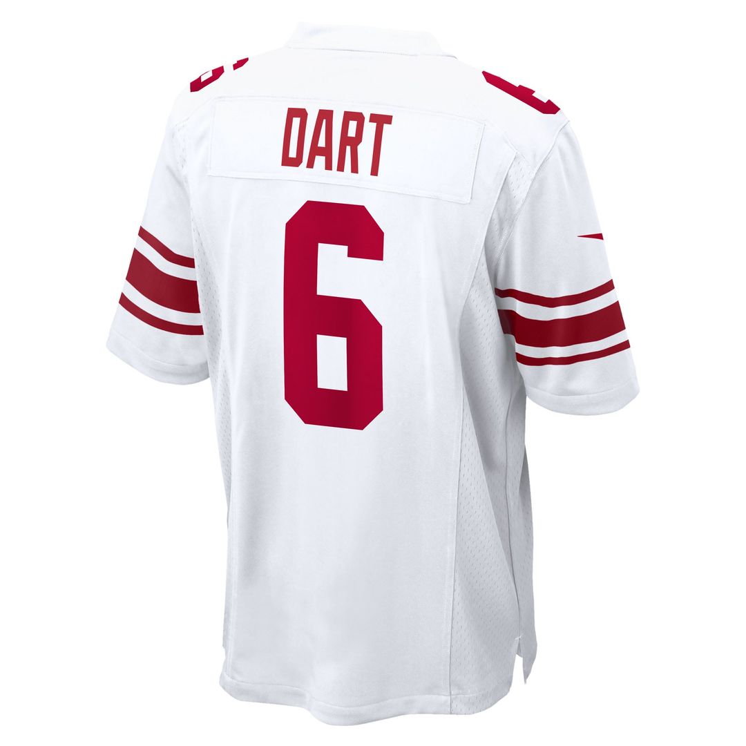 Jaxson Dart New York Giants Jersey - White
