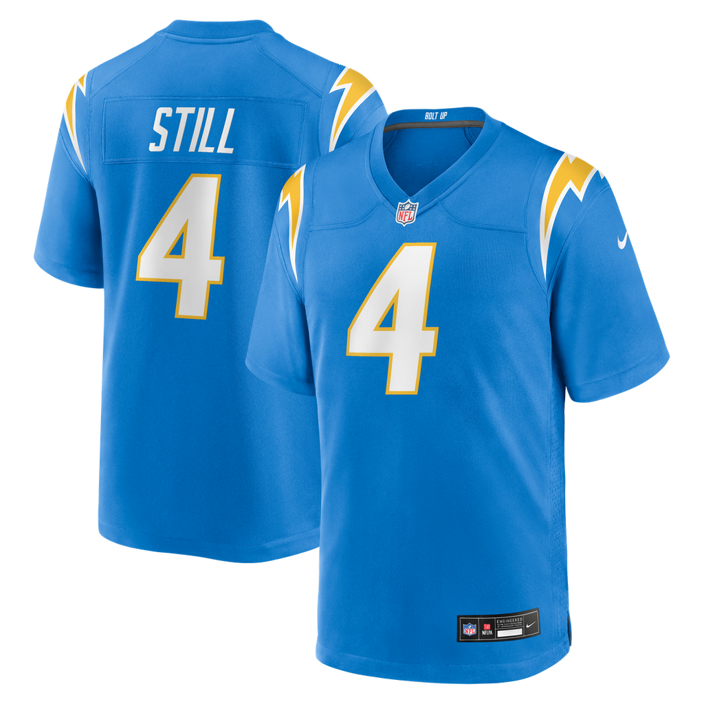 Tarheeb Still Los Angeles Chargers Team Jersey - Powder Blue