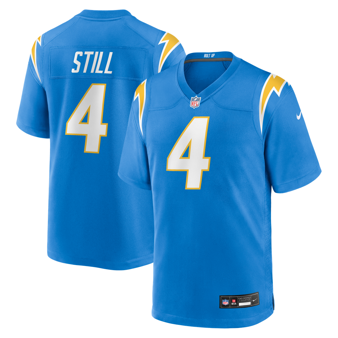Tarheeb Still Los Angeles Chargers Team Jersey - Powder Blue