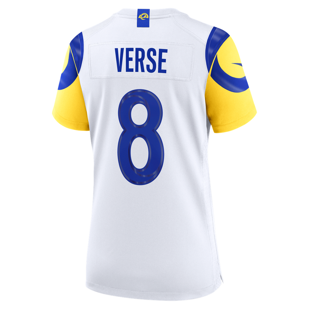 Jared Verse Los Angeles Rams Women's Jersey - White