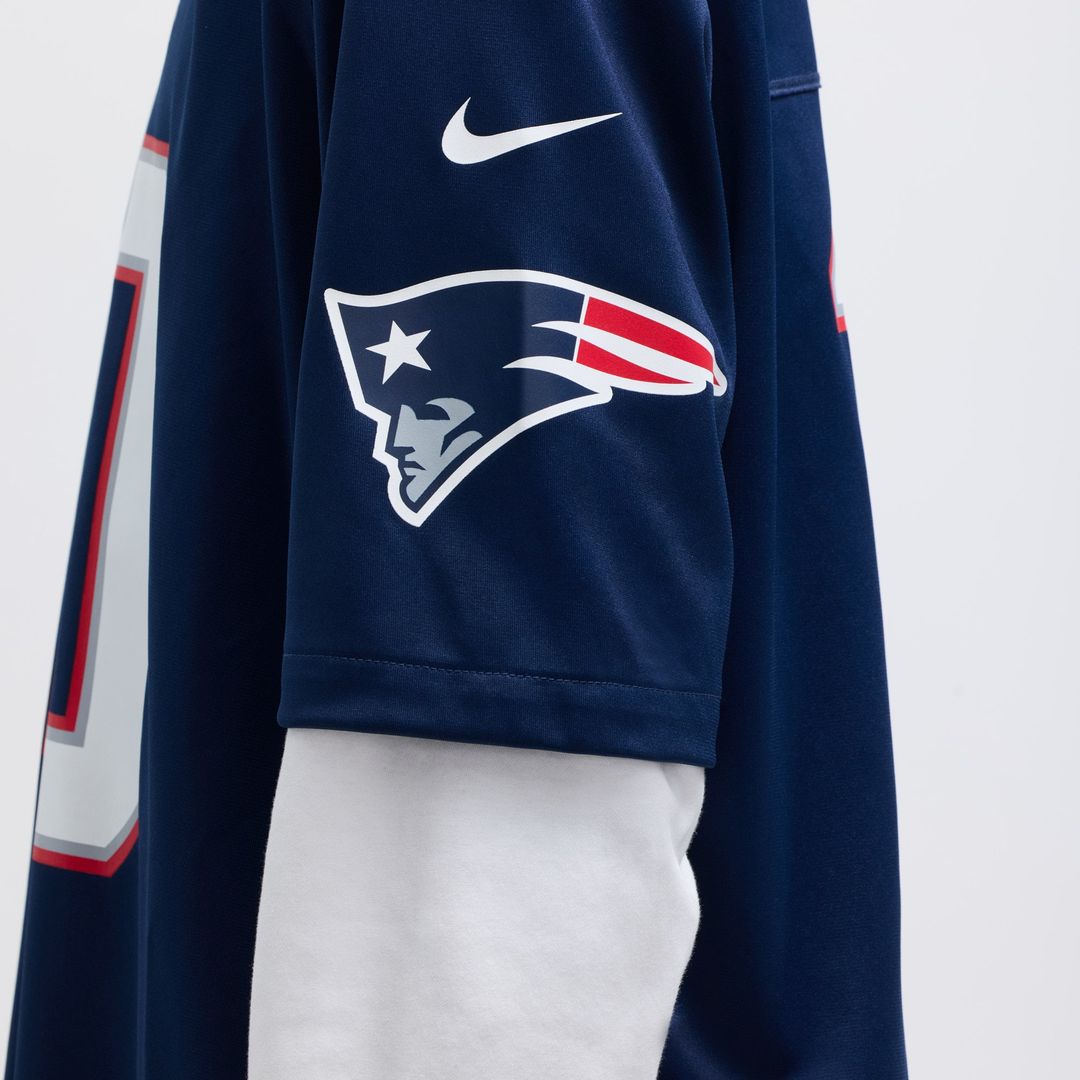 Drake Maye New England Patriots Player Jersey - White