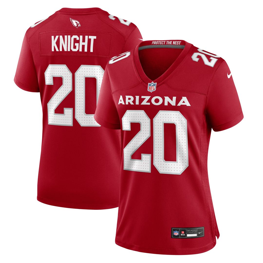 Zonovan Knight Arizona Cardinals Women's Team Jersey - Cardinal