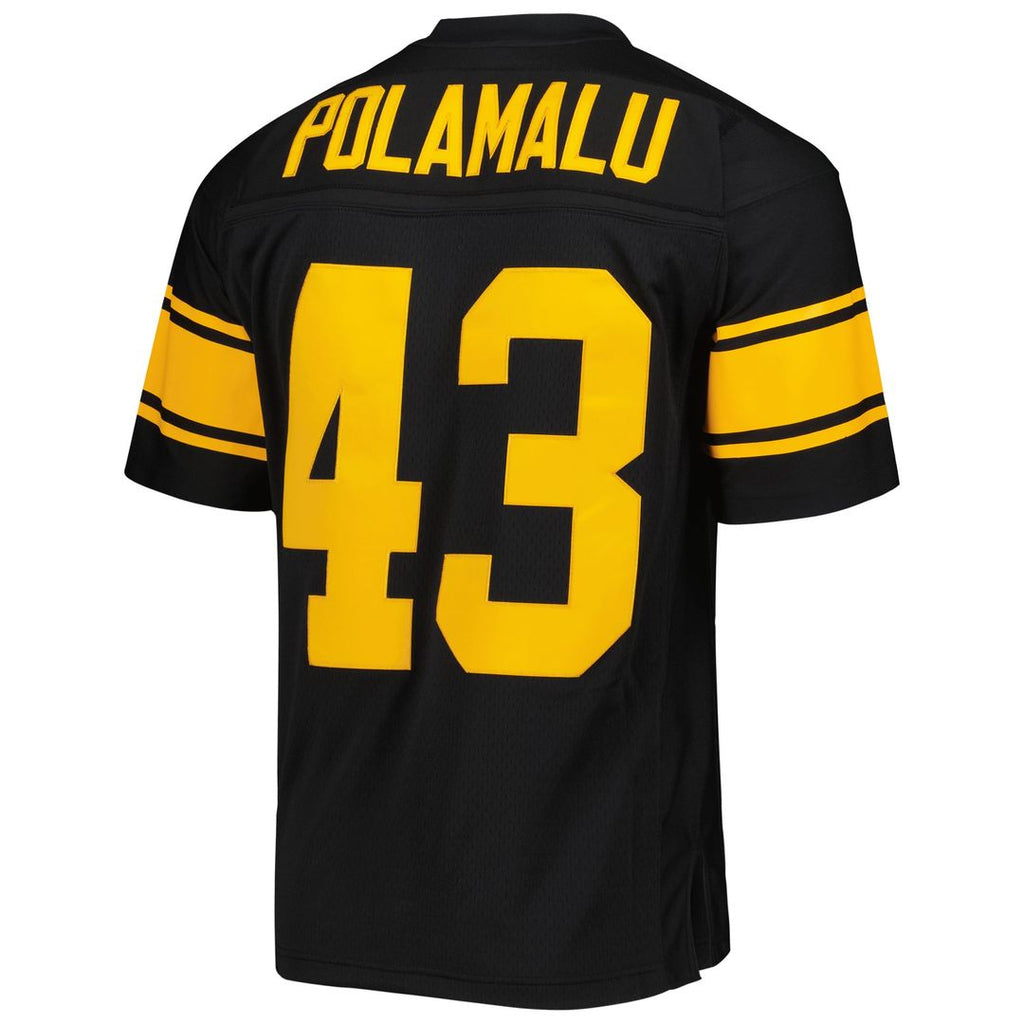 Troy Polamalu Pittsburgh Steelers Legacy Jersey - Black