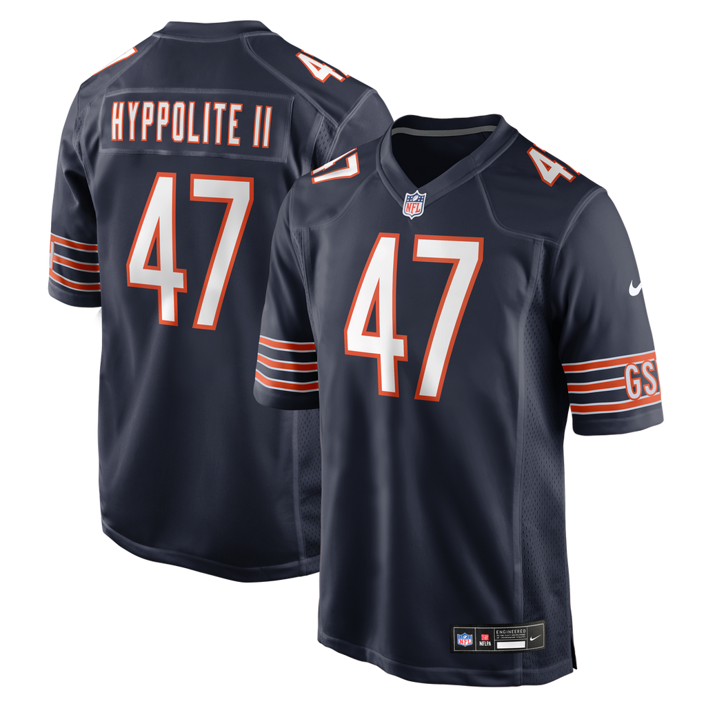 Ruben Hyppolite II Chicago Bears Team Jersey - Navy