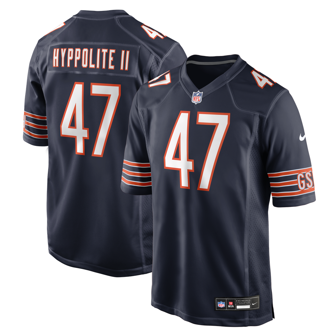 Ruben Hyppolite II Chicago Bears Team Jersey - Navy