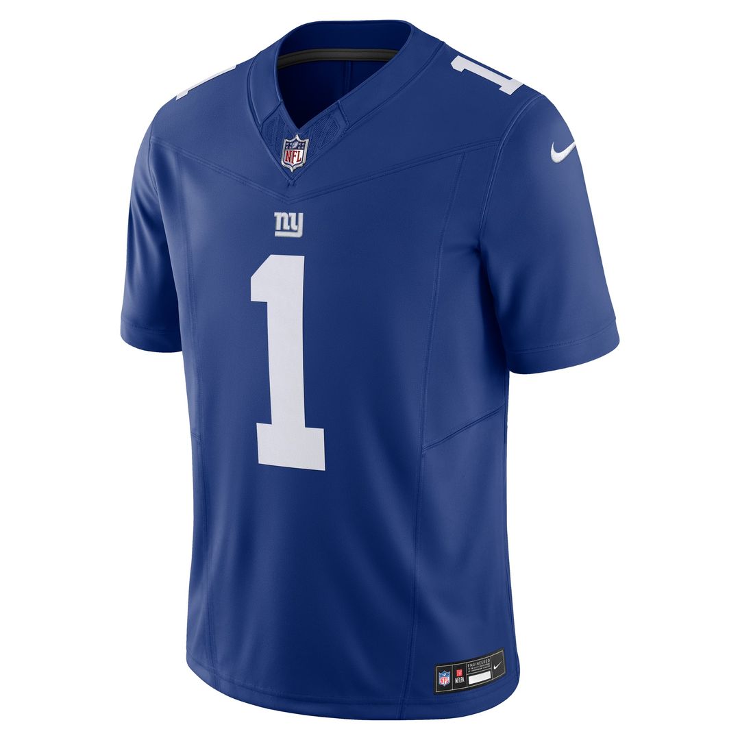 Malik Nabers New York Giants Jersey - Royal