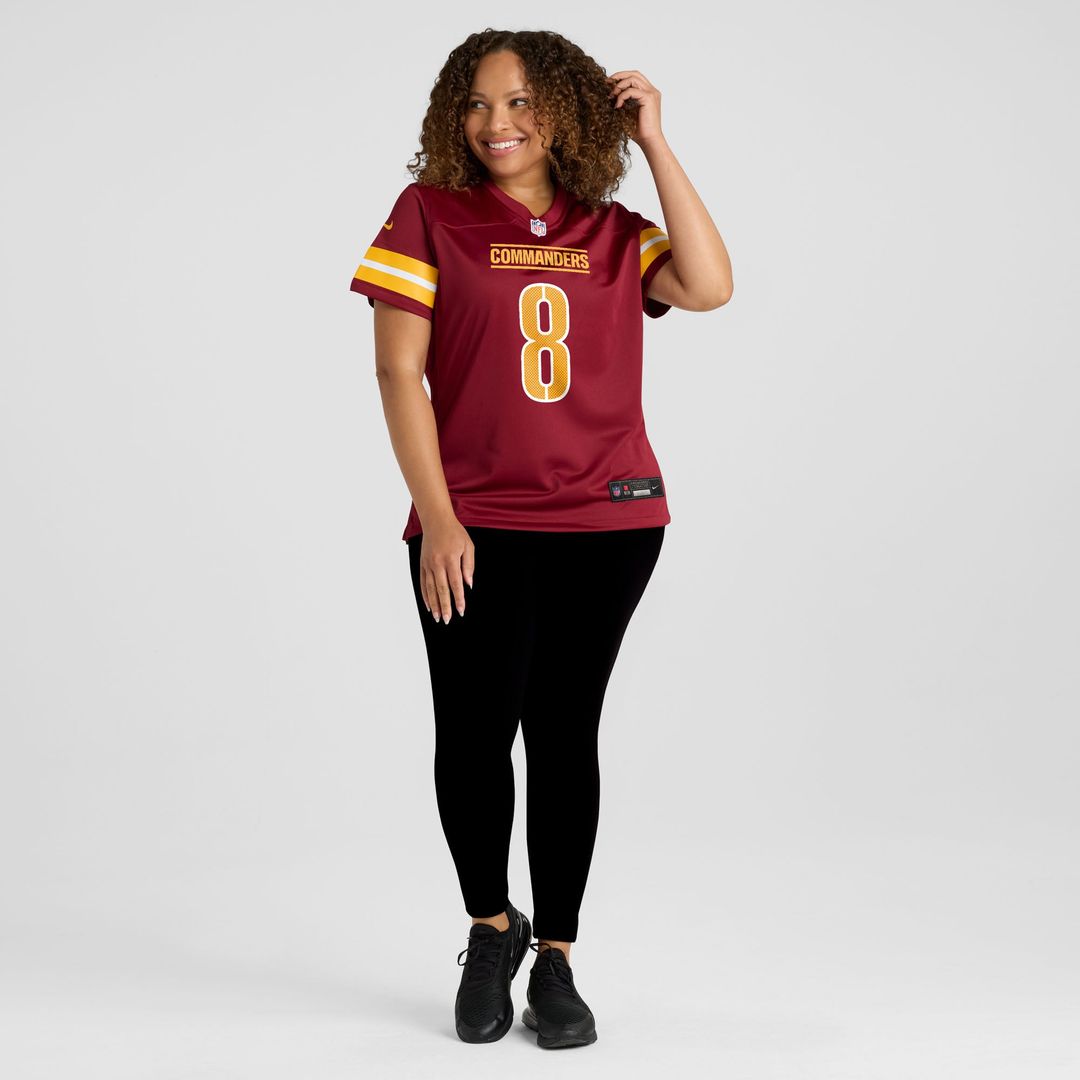 Marcus Mariota Washington Commanders Women's Team Jersey - Burgundy