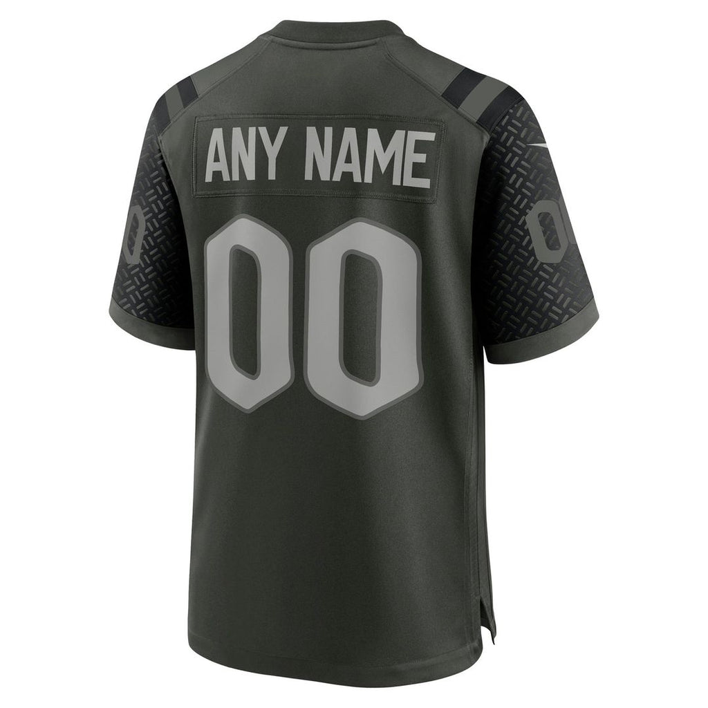 New York Jets Rivalries Collection Custom Jersey - Green