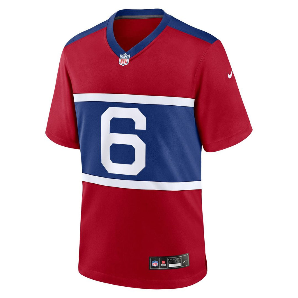 Jaxson Dart New York Giants Jersey - White