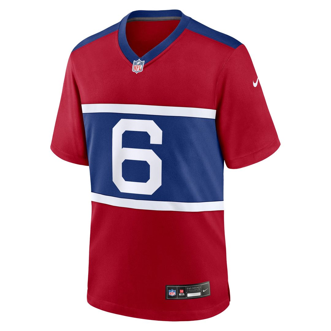 Jaxson Dart New York Giants Jersey - White