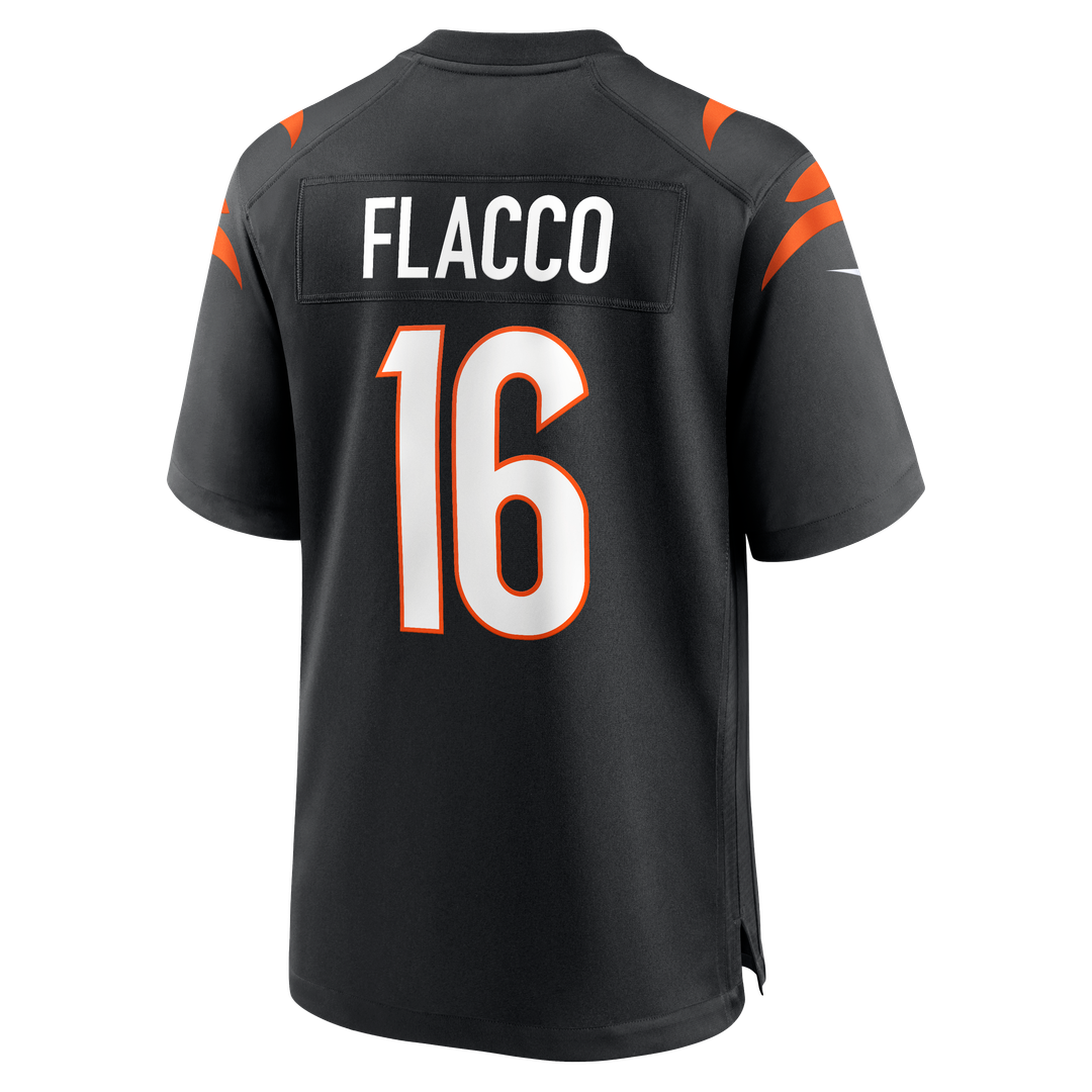 Joe Flacco Cincinnati Bengals Team Jersey - Black