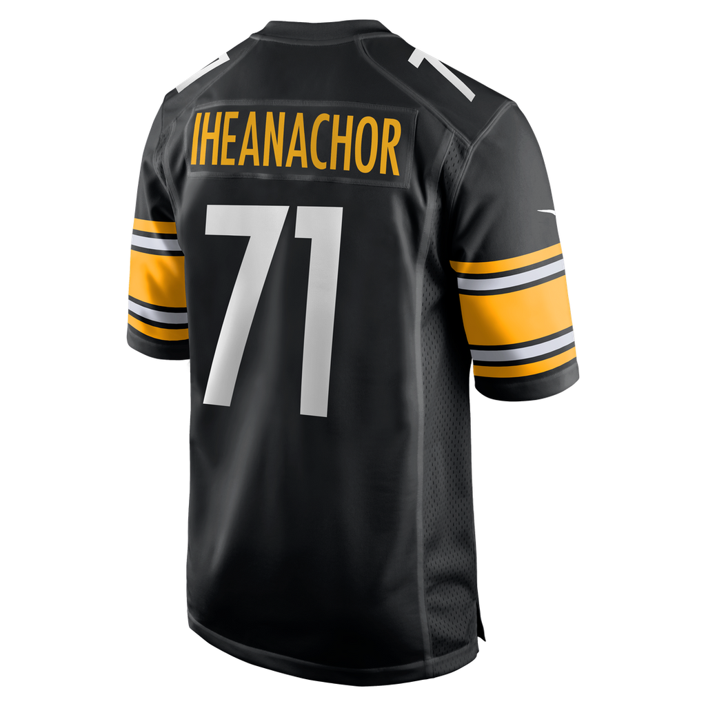 Max Iheanachor Pittsburgh Steelers Team Jersey - Black