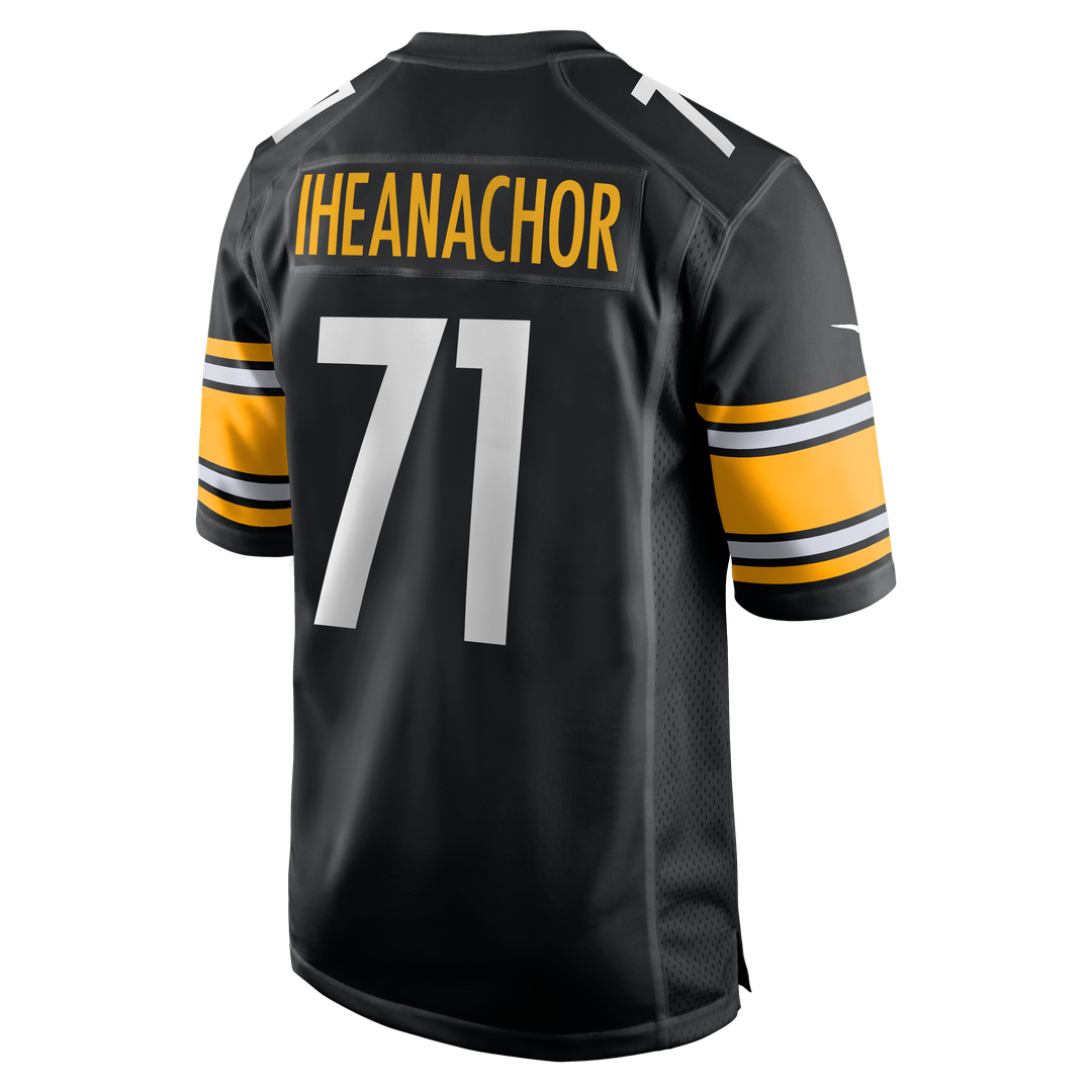 Max Iheanachor Pittsburgh Steelers Team Jersey - Black