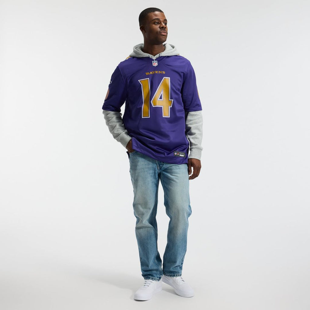 Kyle Hamilton Baltimore Ravens Alternate Jersey - Purple