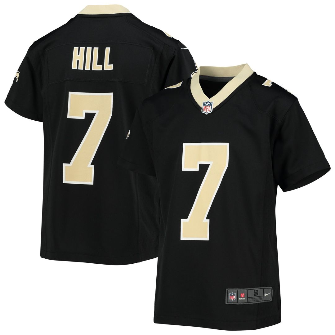 Taysom Hill New Orleans Saints Youth Jersey - Black
