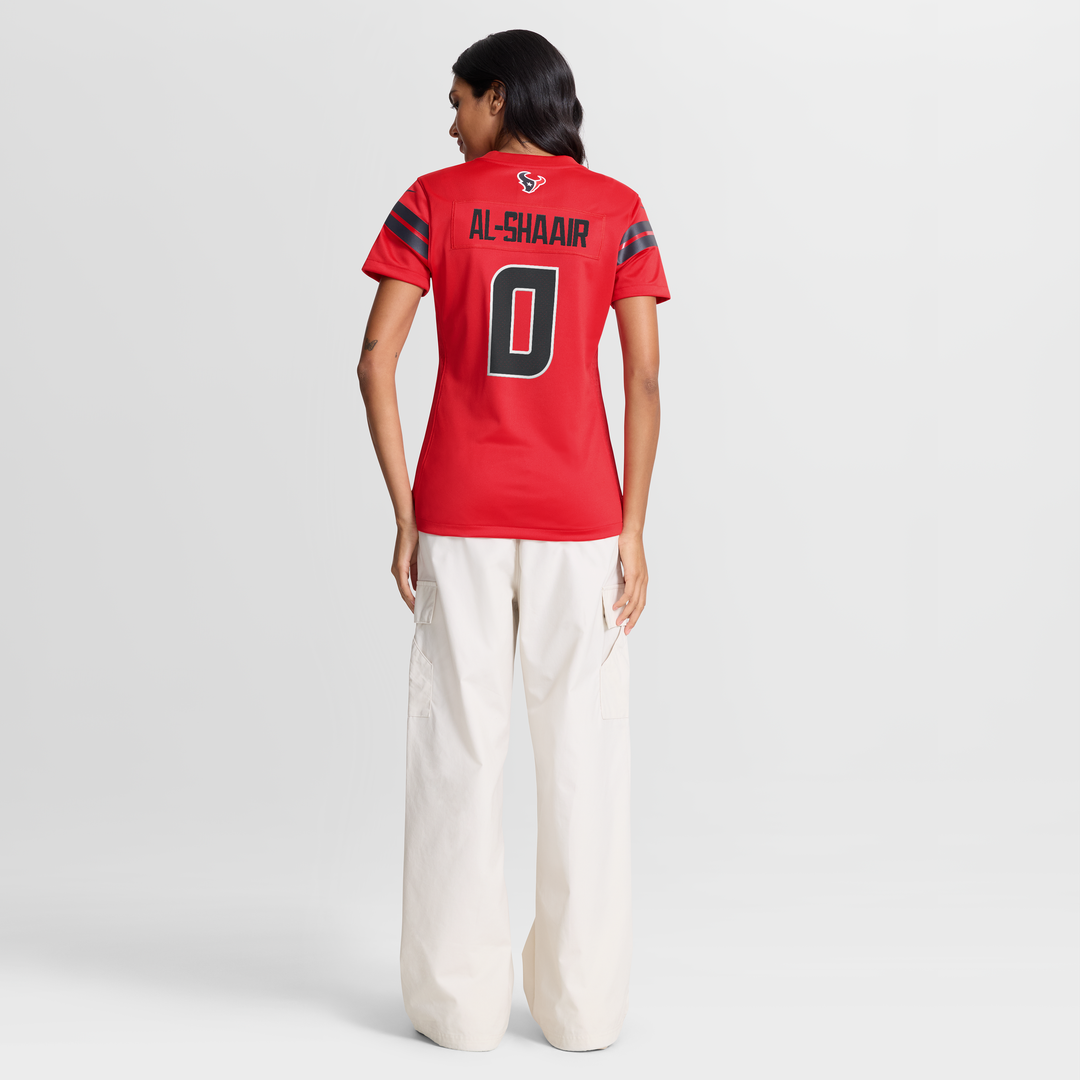 Azeez Al-Shaair Houston Texans Women's Alternate Jersey - Red