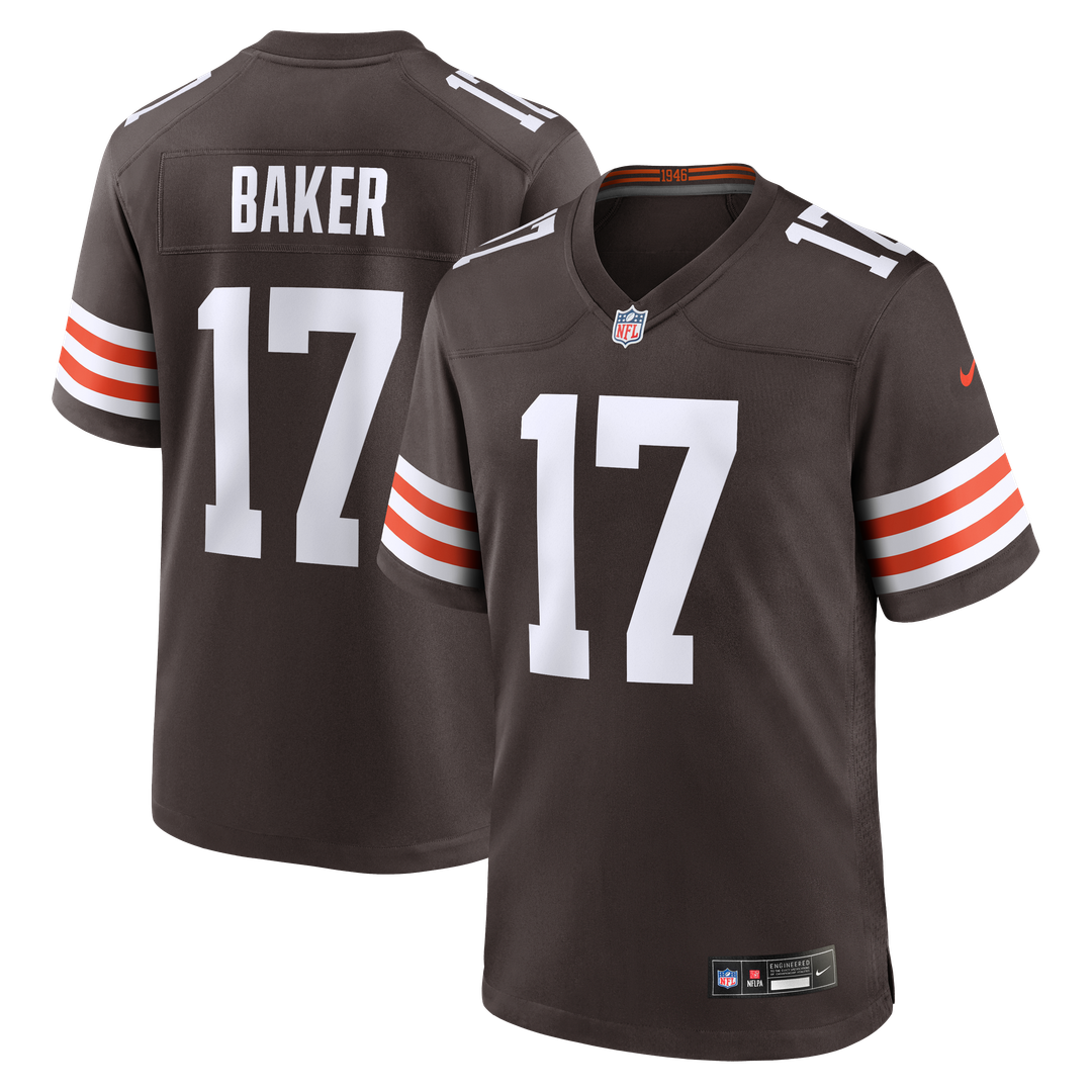 Jerome Baker Cleveland Browns Team Jersey - Brown