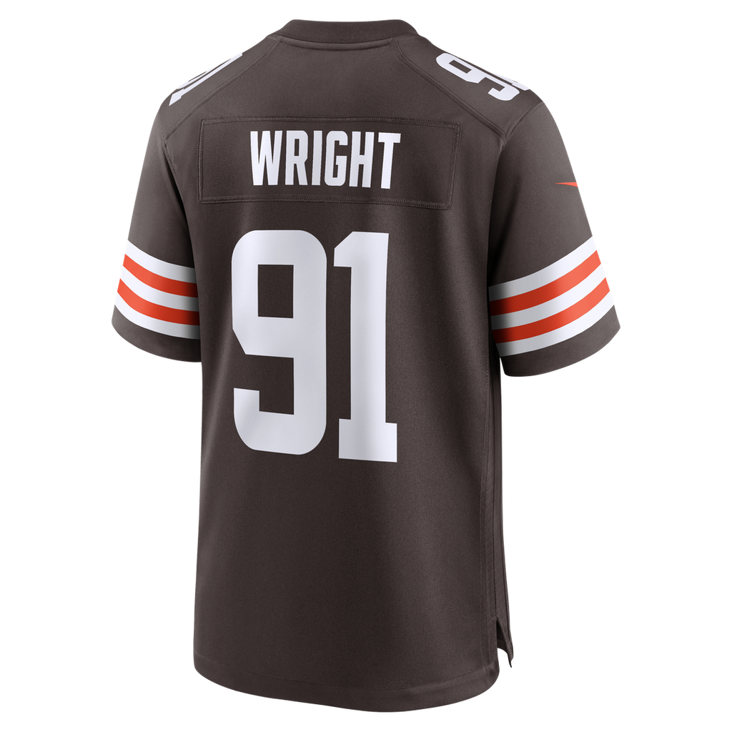 Alex Wright Cleveland Browns Team Jersey - Brown