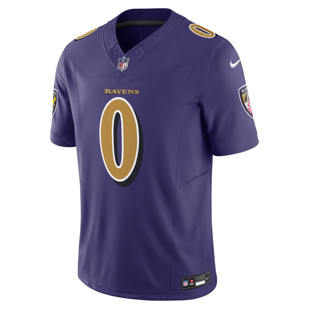 Roquan Smith Baltimore Ravens Alternate 2 Jersey - Purple