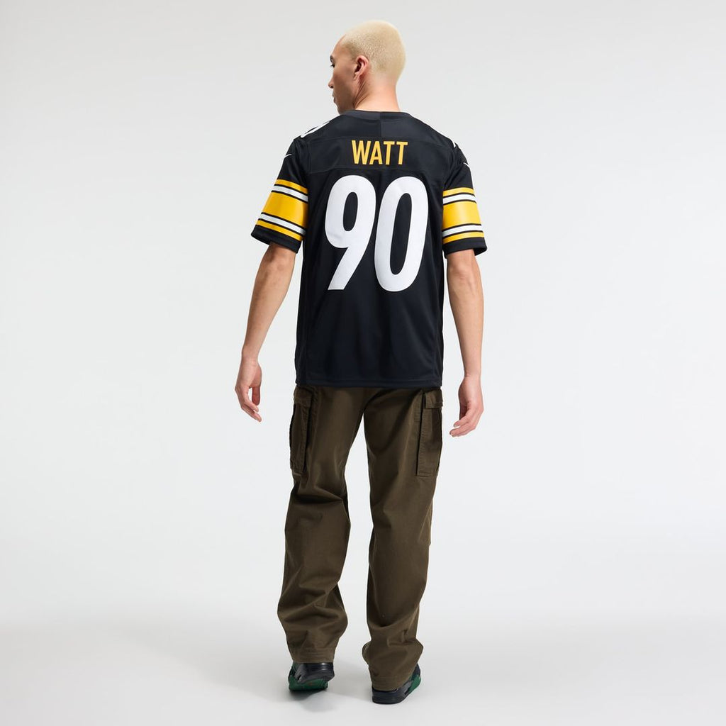 T.J. Watt Pittsburgh Steelers Team Stitched Jersey - Black