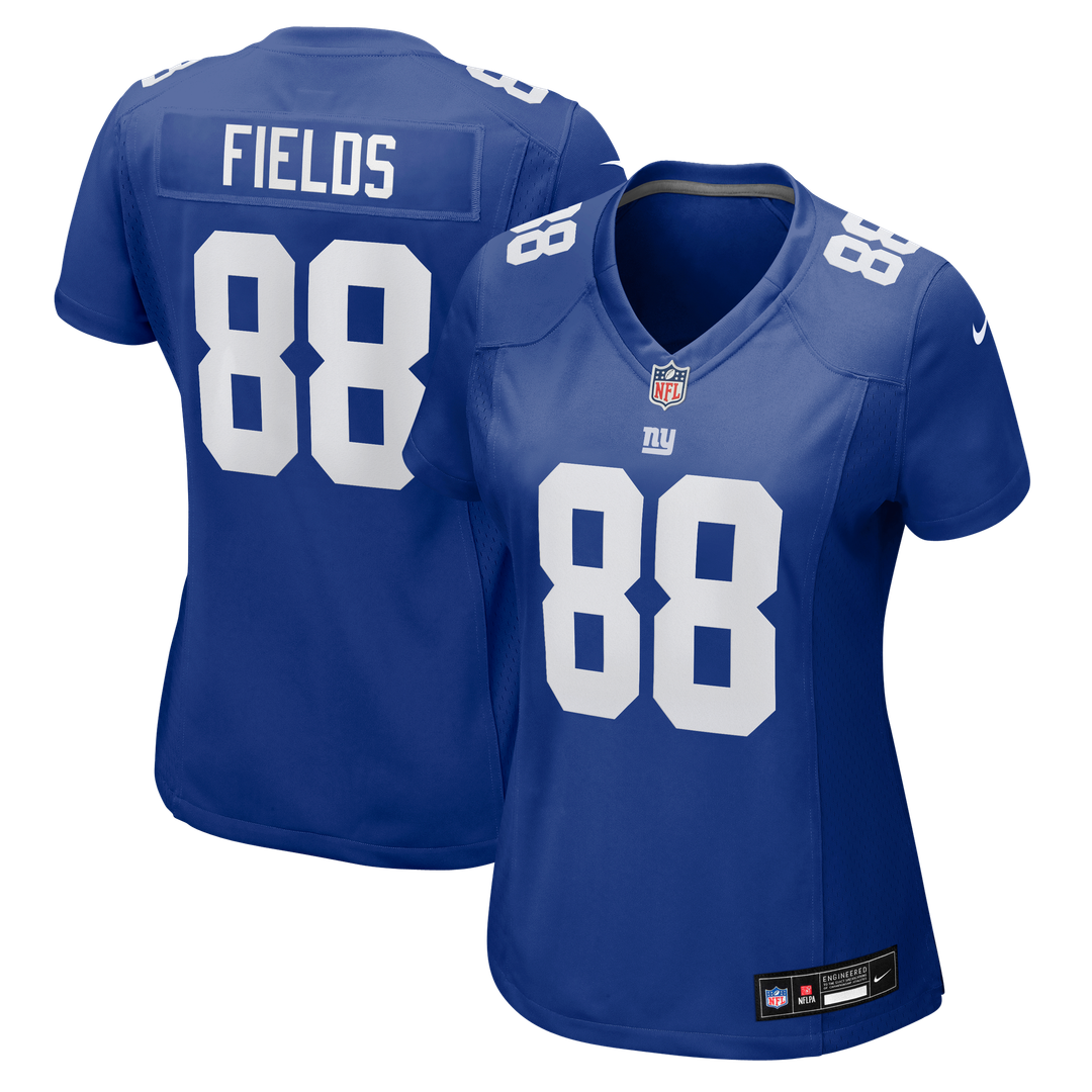 Malachi Fields New York Giants Women's Team Jersey - Royal