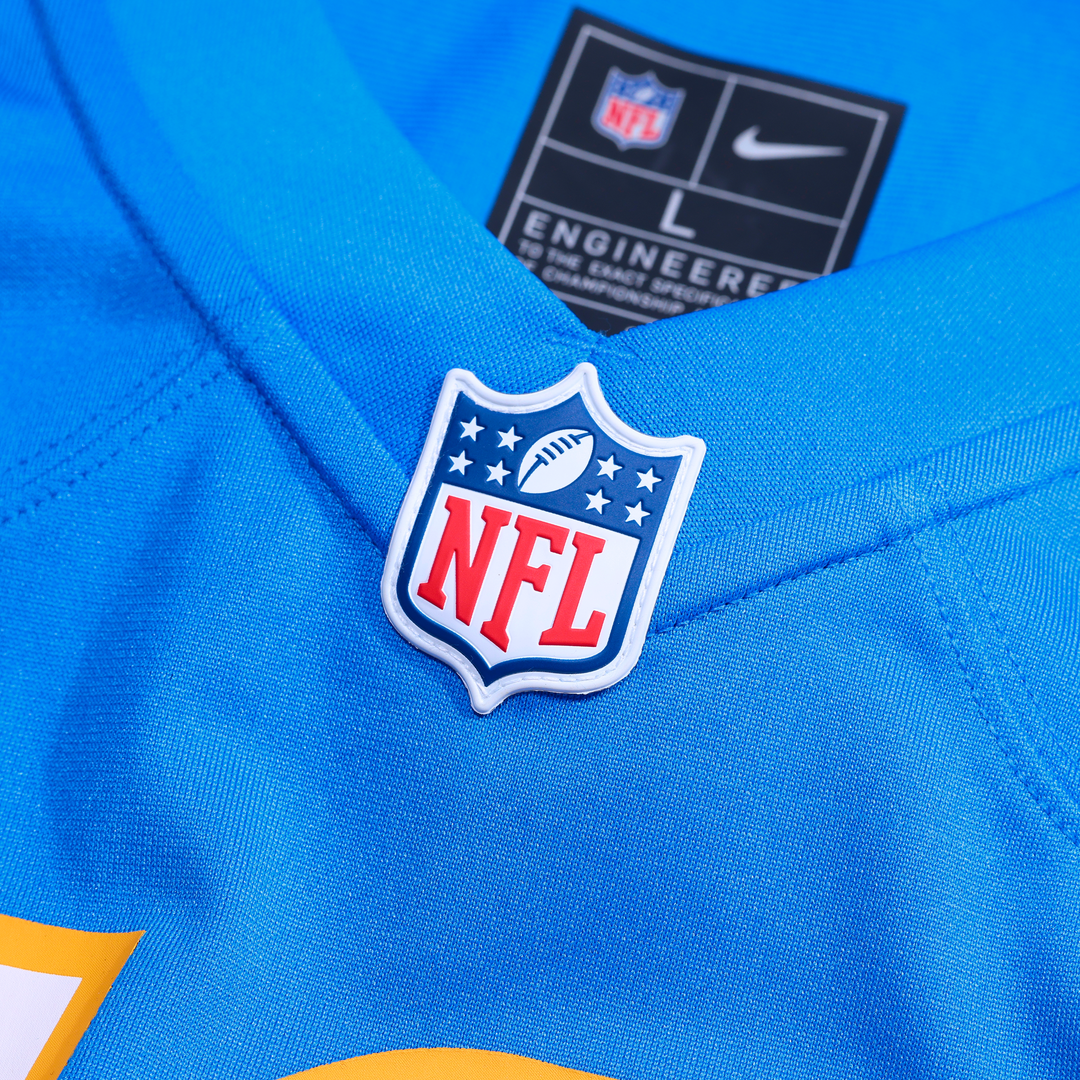 Kanai Mauga Los Angeles Chargers Team Jersey - Powder Blue