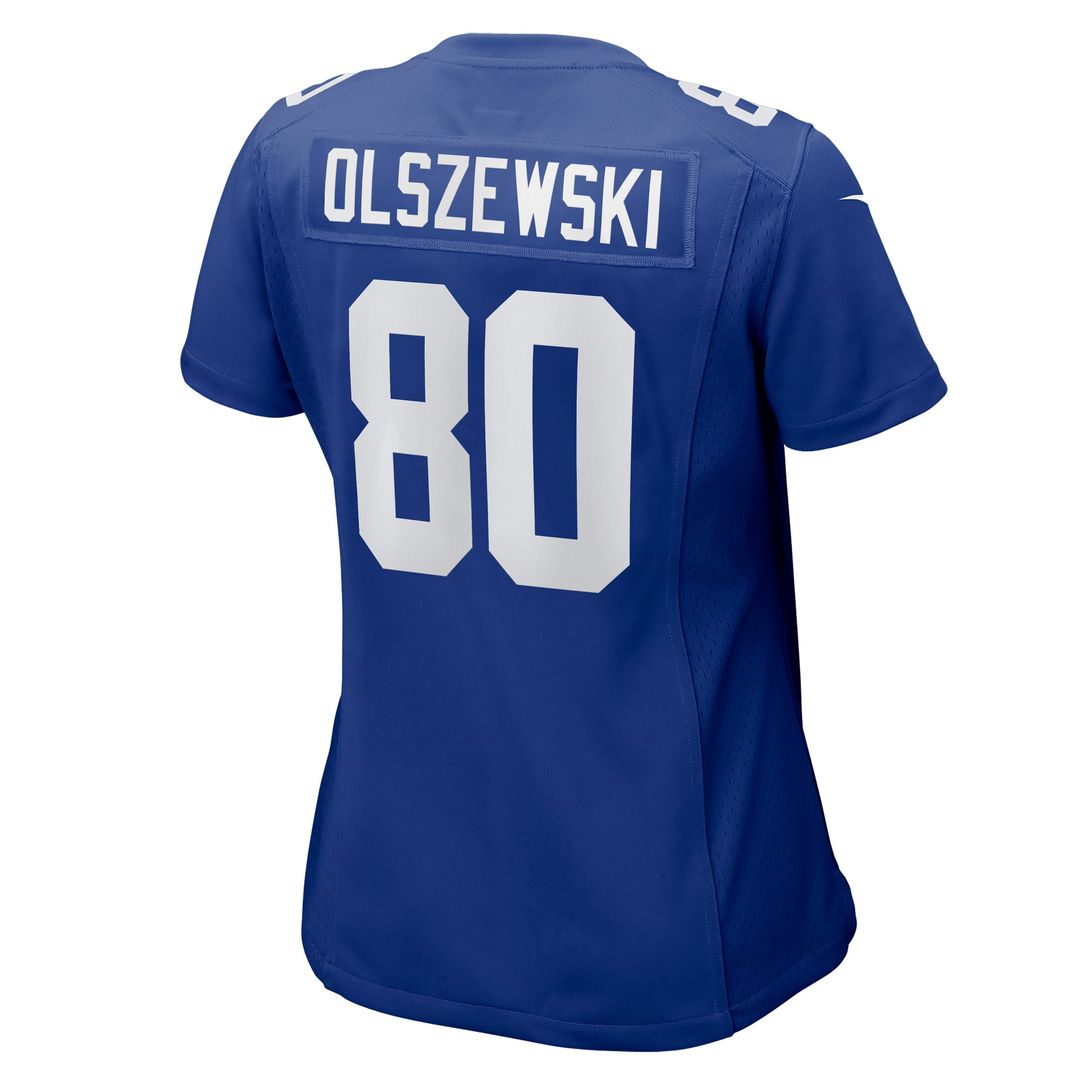 Gunner Olszewski New York Giants Women's Jersey - Royal