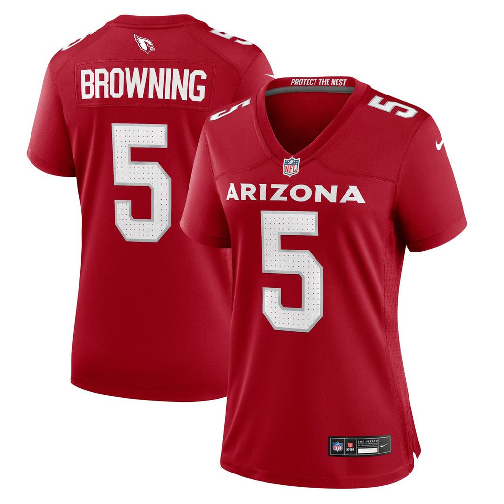 Baron Browning Arizona Cardinals Women's Team Jersey - Cardinal