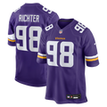 Bo Richter Minnesota Vikings Team Jersey - Purple