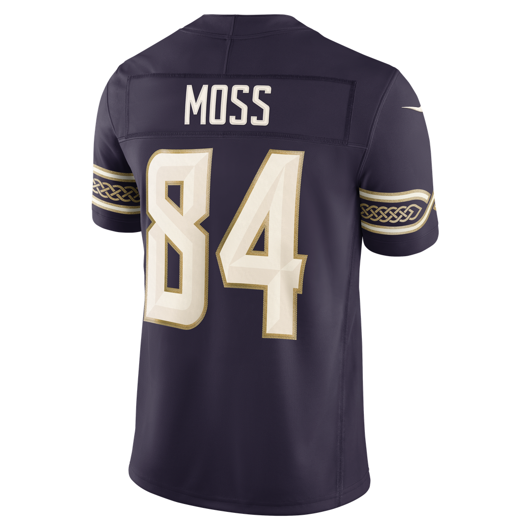 Randy Moss Minnesota Vikings 2026 Rivalries Collection Stitched Jersey - Purple