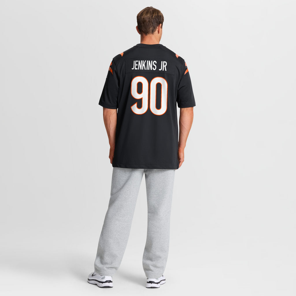 Kris Jenkins Jr. Cincinnati Bengals Jersey - Black