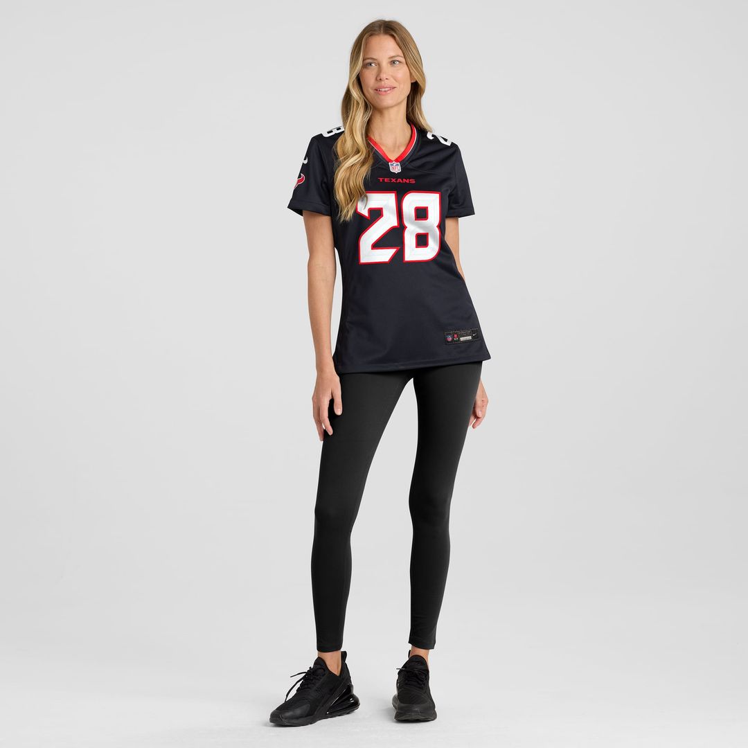 Joe Mixon Houston Texans Women's Jersey - Navy