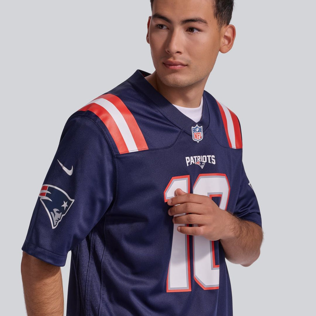 Drake Maye New England Patriots Player Jersey - White