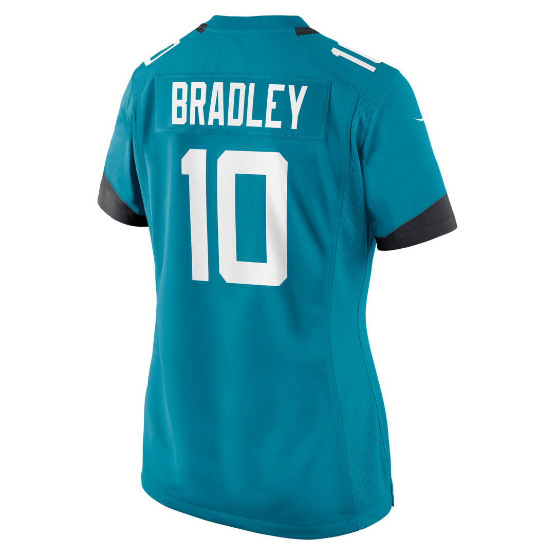 Carter Bradley Jacksonville Jaguars Women's Team Jersey - Teal