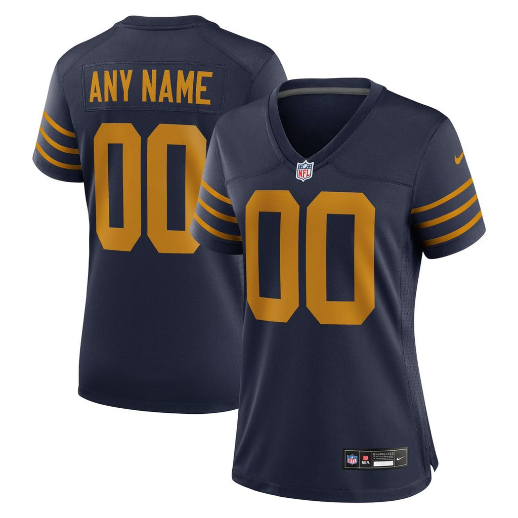 Green Bay Packers Women's Custom Jersey - Green