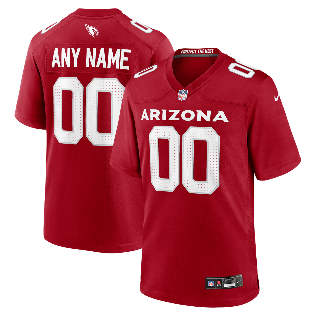 Arizona Cardinals Alternate Custom Jersey - Black