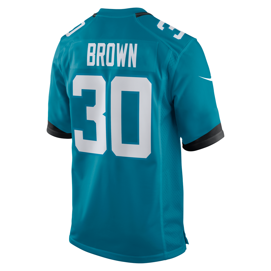 Montaric Brown Jacksonville Jaguars Jersey - Teal