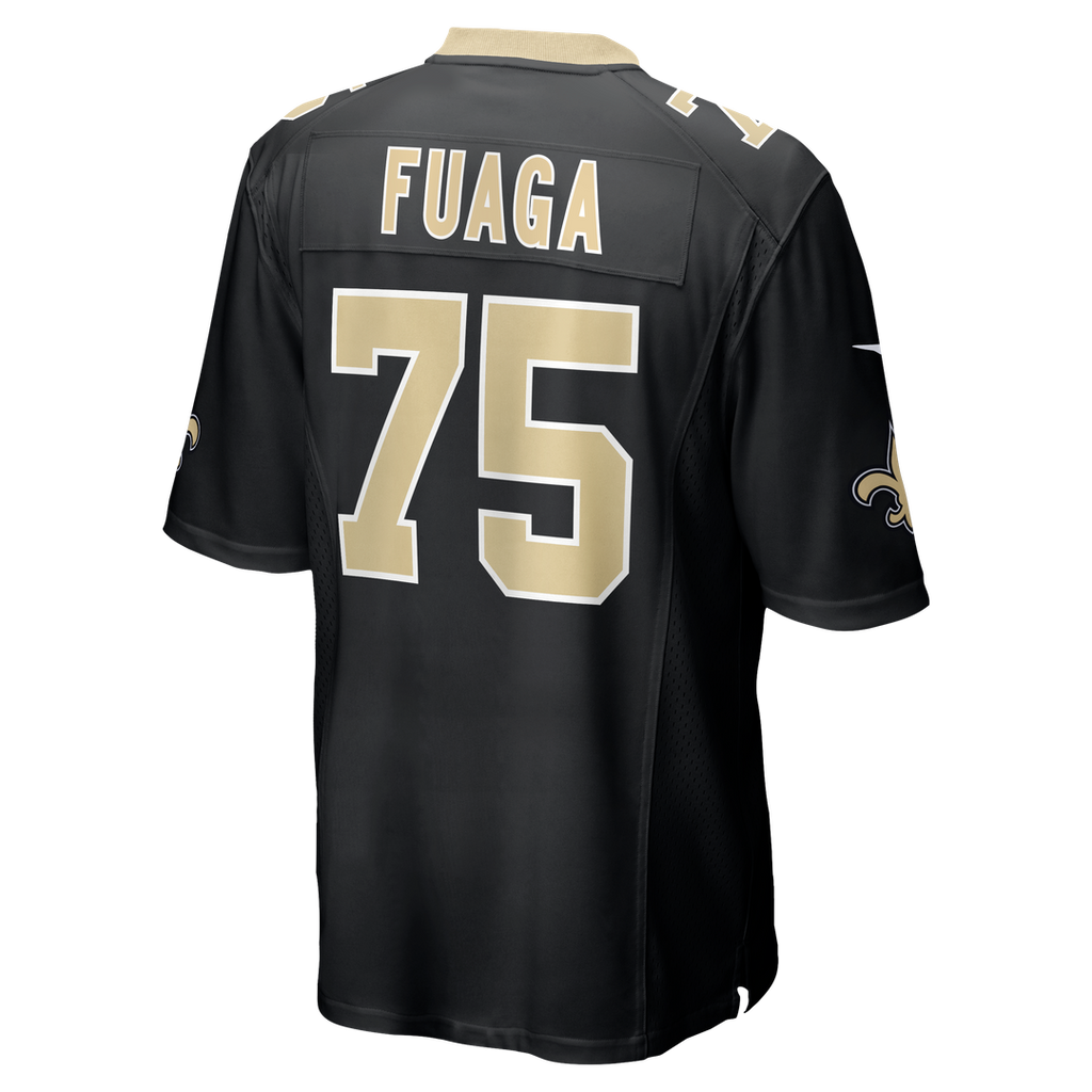 Taliese Fuaga New Orleans Saints Player Jersey - Black