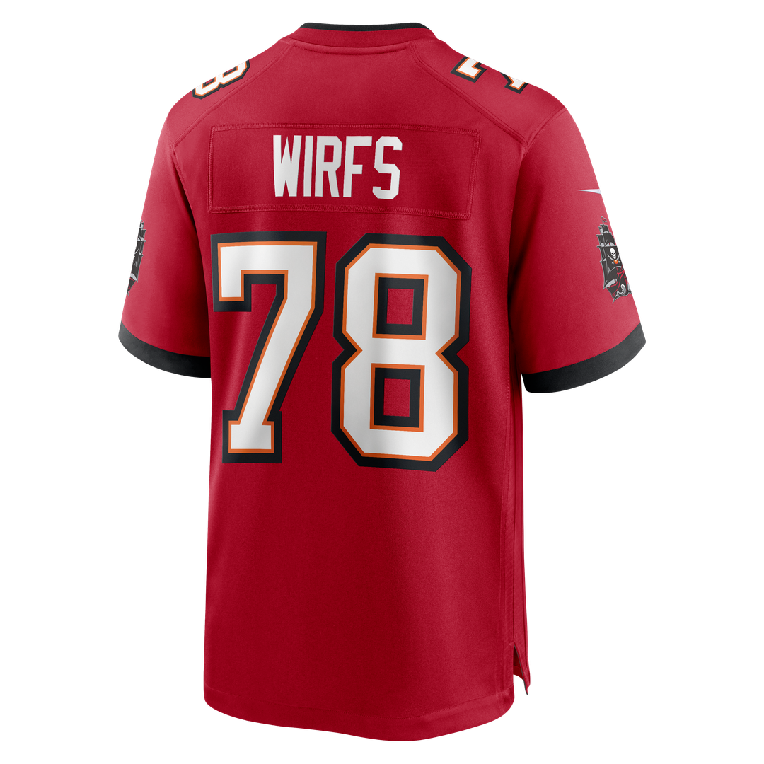 Tristan Wirfs Tampa Bay Buccaneers Jersey - Red