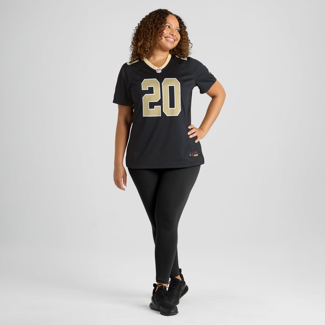 Pete Werner New Orleans Saints Women's Jersey - Black
