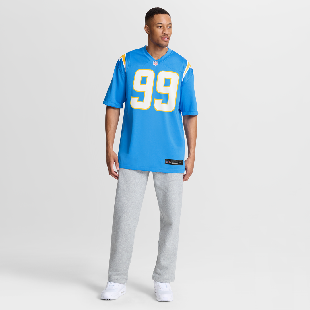 Jamaree Caldwell Los Angeles Chargers Team Jersey - Powder Blue