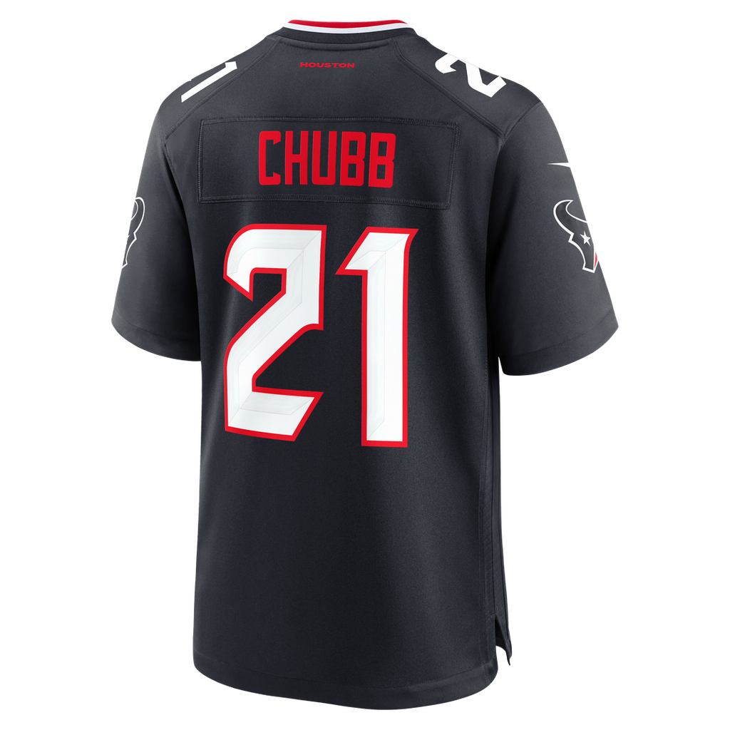 Nick Chubb Houston Texans Team Jersey - Navy