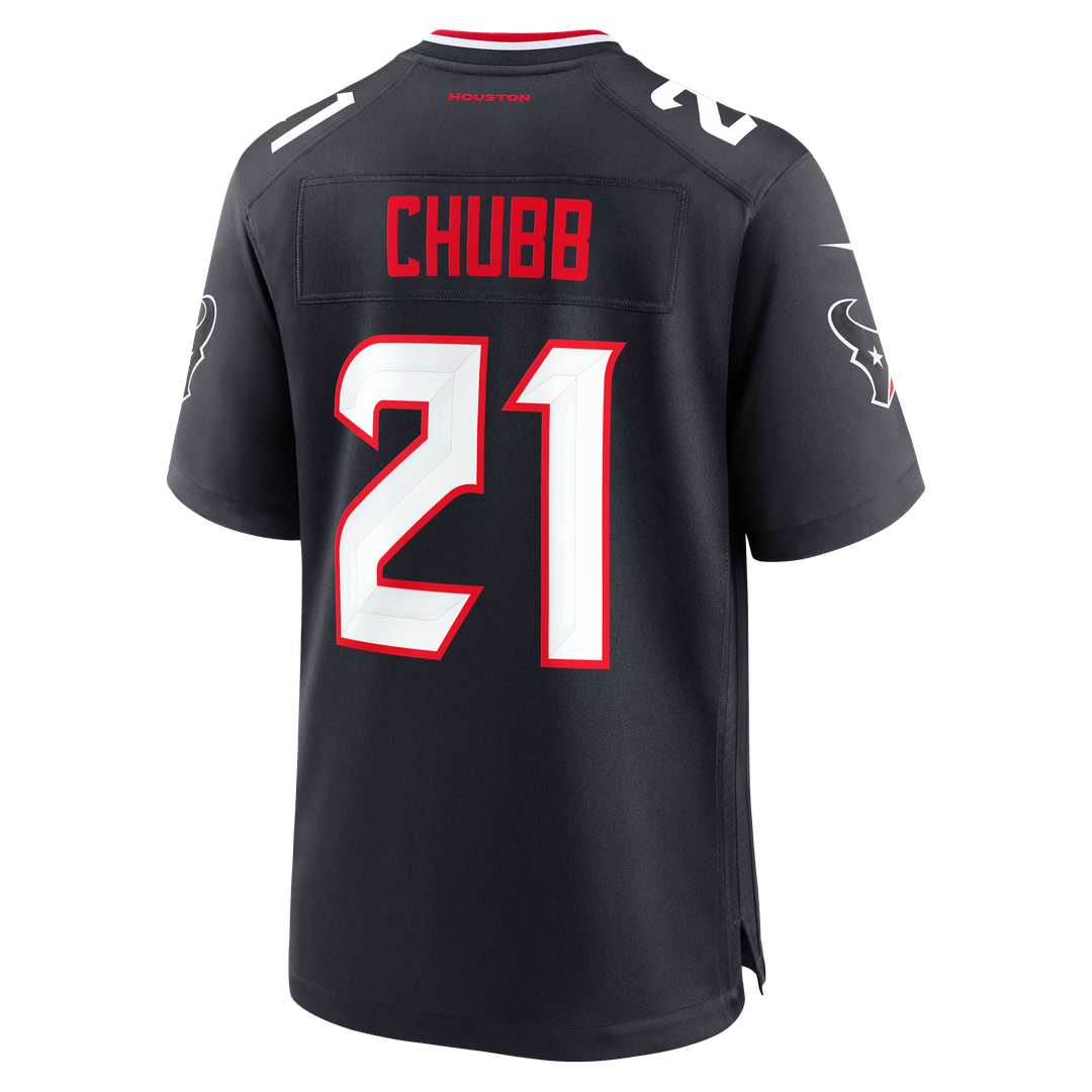 Nick Chubb Houston Texans Team Jersey - Navy